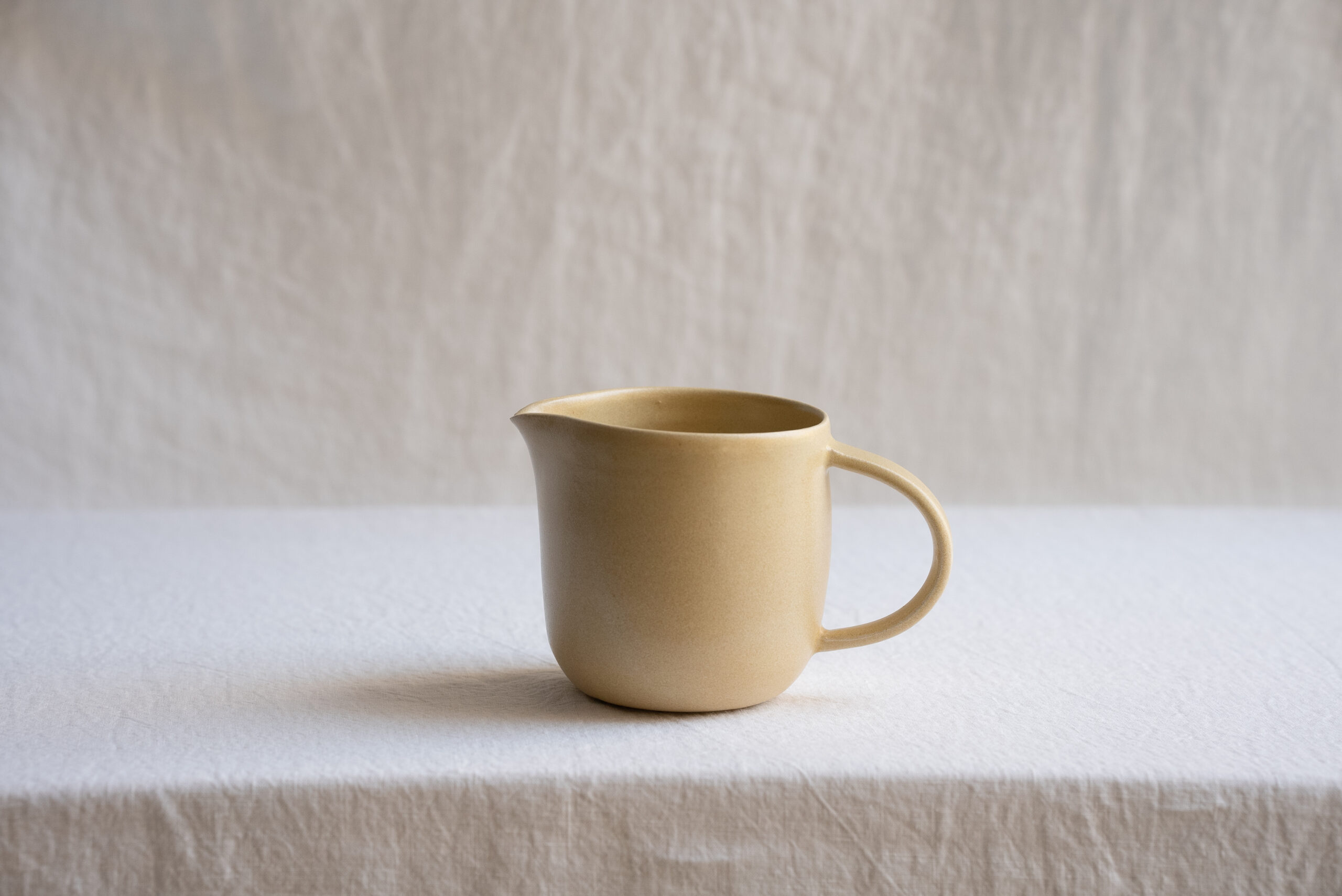 Milk Jug in 'Gold Pistachio'