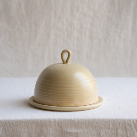 Butter Dish in 'Gold Pistachio'